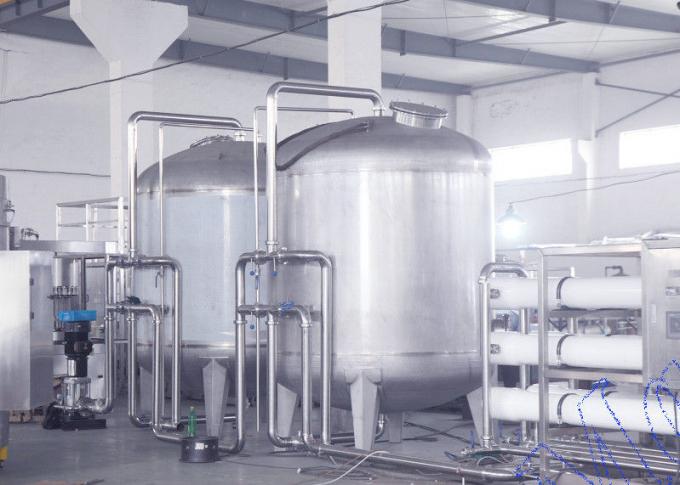 5 Ton / Jam Water Treatment Equipments Sistem Pengolahan Air Untuk Air Minum